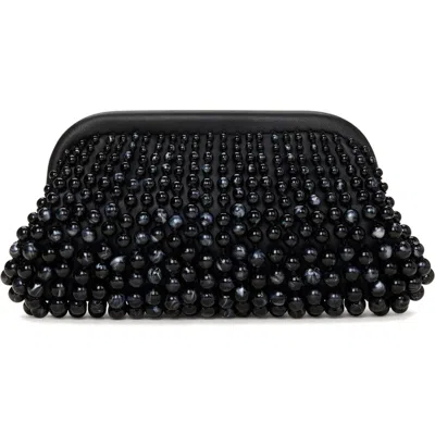 Cult Gaia Nia Frame Clutch In Black