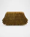 Cult Gaia Nia Mini Beaded Clutch Bag