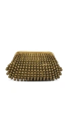 Cult Gaia Mini Nia Clutch Bag In 复古黄铜色
