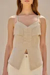 Cult Gaia Noah Top In Beach