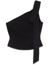Cult Gaia Nomi Knit Top In Black