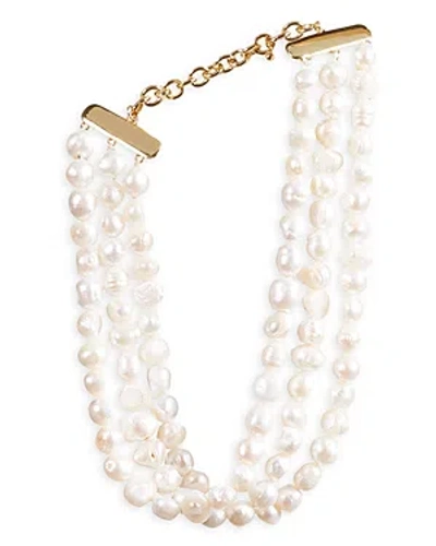 Cult Gaia Nora Choker In Pearl