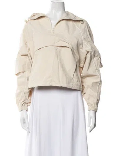 Pre-owned Cult Gaia Nylon Jacket In Neutral