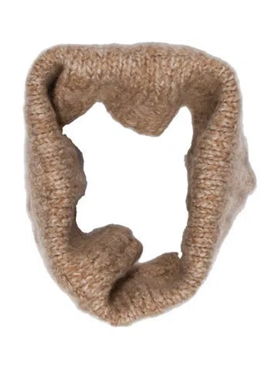 Pre-owned Cult Gaia Nylon Stole In Neutral