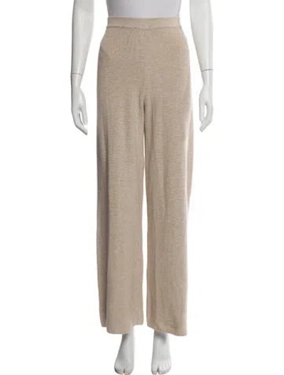 Pre-owned Cult Gaia Nylon Sweatpants In Neutral