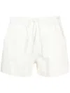 Cult Gaia Oby Cotton Shorts In Neutrals