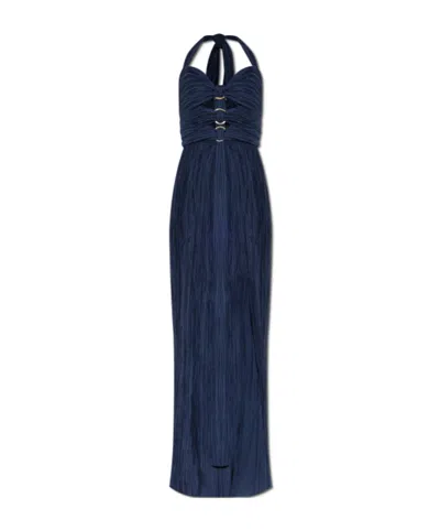 Cult Gaia Off Shoulder Dress In Blue
