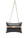 Cult Gaia Olea Chain-strap Clutch Bag In Black