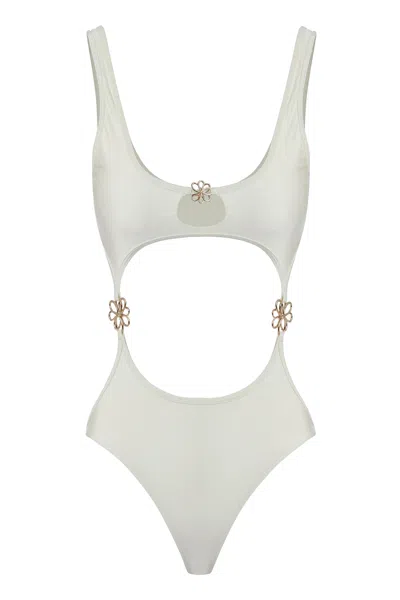 Cult Gaia One-piece Swimsuit In White