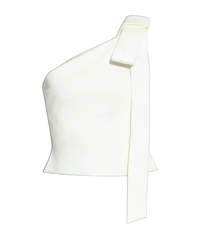 Cult Gaia One-shoulder Top In White