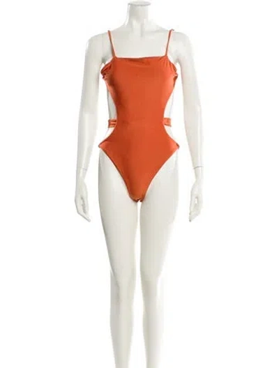 Pre-owned Cult Gaia One-piece In Yellow
