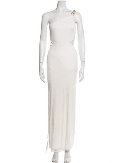 Pre-owned Cult Gaia One-shoulder Long Dress W/ Tags In Neutral