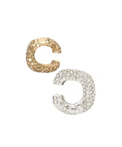 Cult Gaia Open-ended Earrings In Yellow