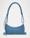 Cult Gaia Osa Braided Denim Shoulder Bag
