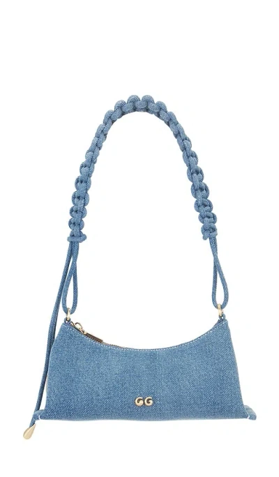 Cult Gaia Osa Shoulder Bag In Denim