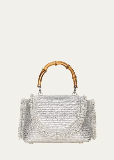 Cult Gaia Ozzy Mini Bag In Silver