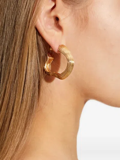 Cult Gaia Palais Earrings In Gold