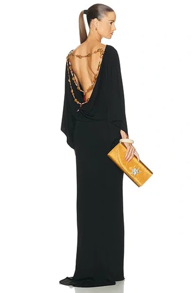 Cult Gaia Pallana Gown In Black