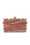 Cult Gaia Womens Sour Cherry Paloma Acrylic Clutch