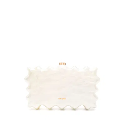 Cult Gaia Paloma Clutch Bag In Neutral