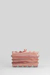 Cult Gaia Paloma Clutch In Rose-pink Acrylic In Pink