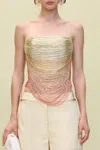 Cult Gaia Pandora Top In Ombre