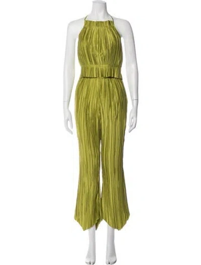 Pre-owned Cult Gaia Pant Set W/ Tags In Green