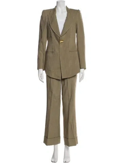 Pre-owned Cult Gaia Pantsuit In Green