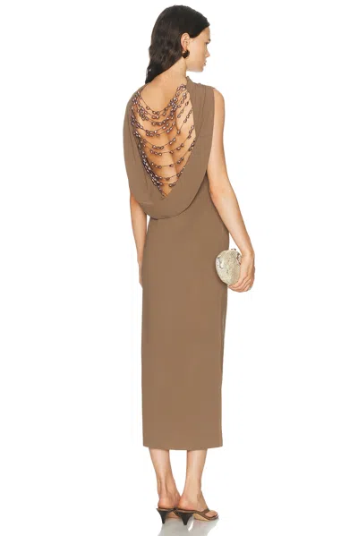 Cult Gaia Perila Dress In Brown