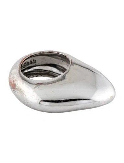 Pre-owned Cult Gaia Petra Band Ring In Multicolor