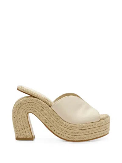 Cult Gaia Phoebe Platform Sandals In Multi