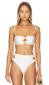 Cult Gaia Pisa Top In Off White