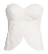 Cult Gaia Jace Topwear In White Cotton