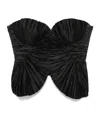 Cult Gaia Pleated Vest In Black