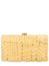 Cult Gaia Chain Strap Rectangular Clutch Twisted Design