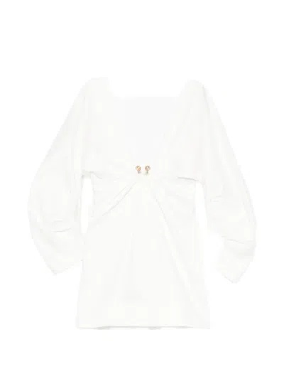 Cult Gaia Questra Hardware-detail Mini Dress In White