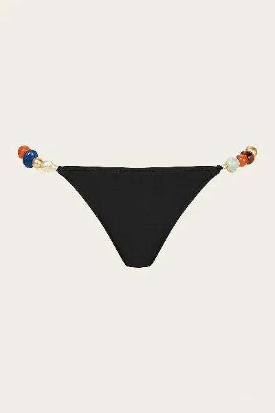 Cult Gaia Quincy Bikini Bottom In Black