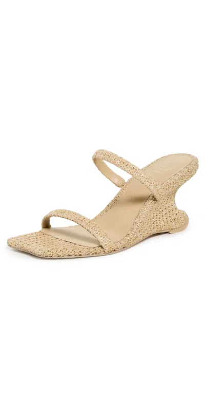 Cult Gaia Raven Sandal In Neutral