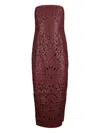Cult Gaia Raylene Maxi Dress In Burgundy