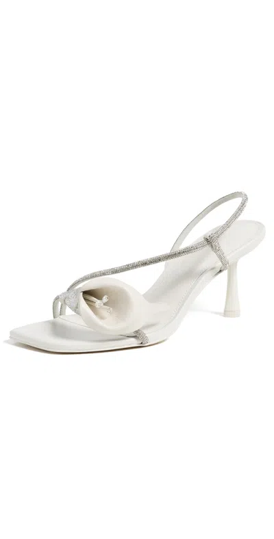 Cult Gaia Rayna Mid Heels Antique White