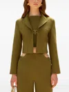 Cult Gaia Reagan Top In Green