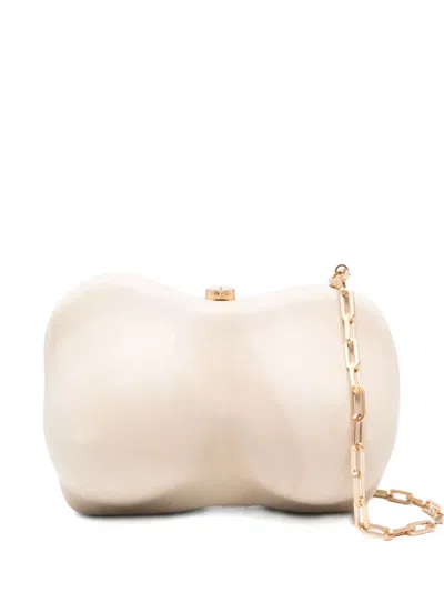 Cult Gaia Reina Sculpted Mini Bag In White