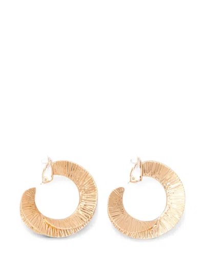 Cult Gaia Ren Large Hoop Earrings In Gold