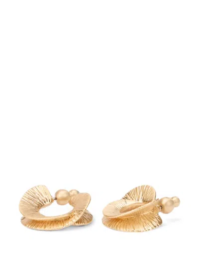 Cult Gaia Ren Mini Hoop Earring In Gold