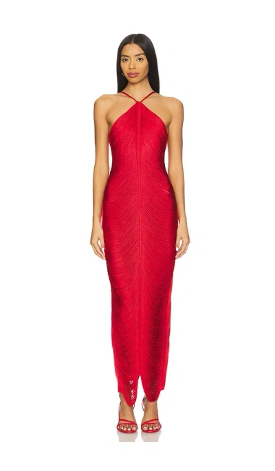 Cult Gaia Renata Dress In Red