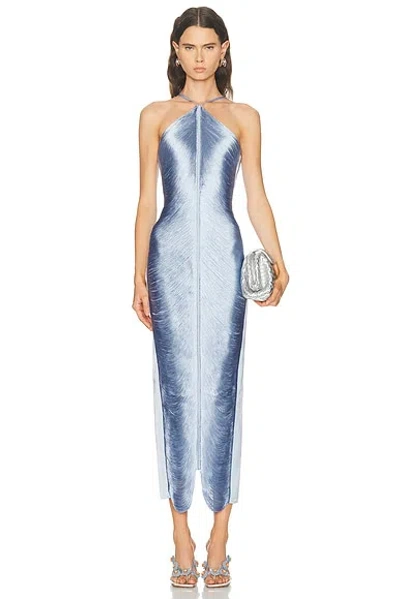 Cult Gaia Renata Gown In Blue