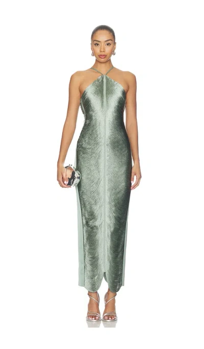 Cult Gaia Renata Gown In Mint