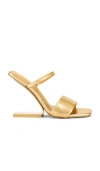 Cult Gaia Rene Sandal In Gold