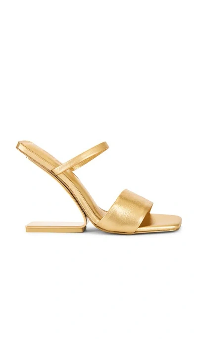 Cult Gaia Rene Sandal In Gold