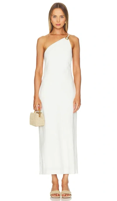 Cult Gaia Rinley Dress In Off White